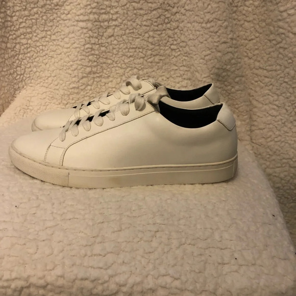Alfani Men’s White Sneakers - Great condition - Size 11.5 - Picture 6 of 12